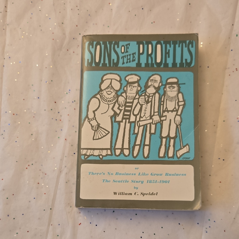 Sons of the Profits Book by William C. Speidel - Blue and Gray Cover